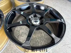 ホイール 17インチ中古リペイント品YOKOHAMA　AVS　MODEL7　４本Set　J