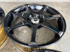 ホイール 17インチ中古リペイント品YOKOHAMA　AVS　MODEL7　４本Set　J