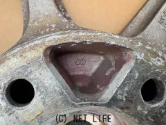 ホイール 17インチ中古リペイント品YOKOHAMA　AVS　MODEL7　４本Set　J