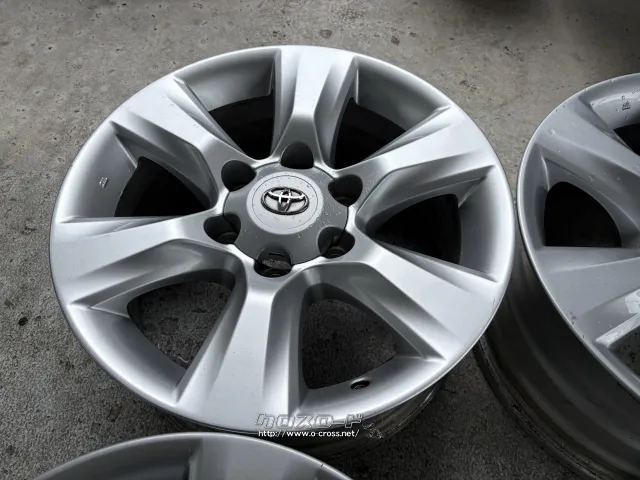 ホイール・17インチ中古トヨタ150プラド純正アルミ4本Set J2・4.98万