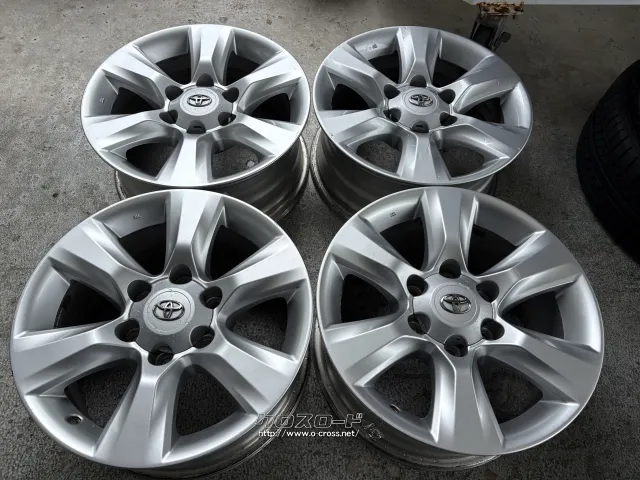 ホイール・17インチ中古トヨタ150プラド純正アルミ4本Set j2・4.98万