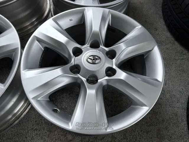 ホイール・17インチ中古トヨタ150プラド純正アルミ4本Set j2・ご成約 