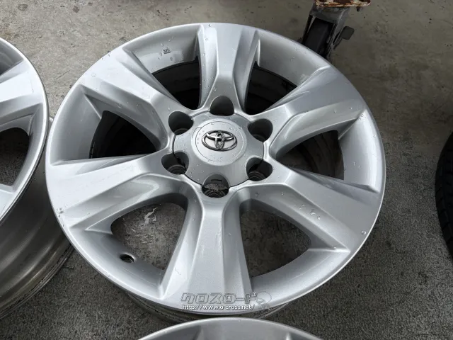 ホイール・17インチ中古トヨタ150プラド純正アルミ4本Set j2・4.98万