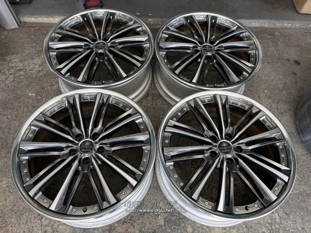 ホイール 中古20インチウェッズクレンツェアクエルドアルミ4本Set J100