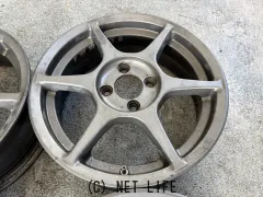 ホイール 15インチ中古バーディークラブP1レーシングアルミ4本Set j100
