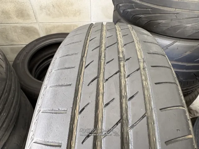 タイヤ 14インチ中古マックストレック155/65R14 1本×6部取付工賃込みU9