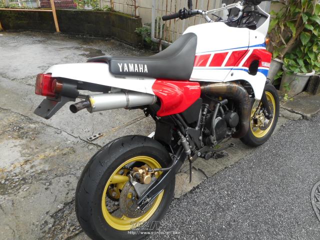 □YAMAHA TDR80 3GA ヤマハ 80cc ホワイト パーツ取り 部品取り車 ベース車 バイク 札幌発 YAMAHA TDR80 acceleration sound test drive impressions! [Miyagi