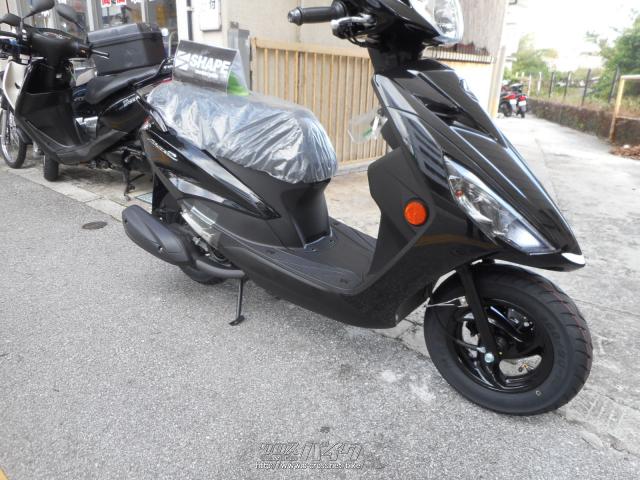 ヤマハ アクシスZ 125・黒・125cc・(有)シェイプ・1km (2021年09月