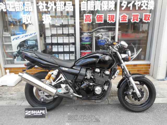 ヤマハ XJR400・2006(H18)初度登録(届出)年・黒・400cc・(有)シェイプ