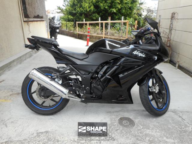 ゆう カワサキ ニンジャ250 R・黒・250cc・(有)シェイプ・23,437km・保証付