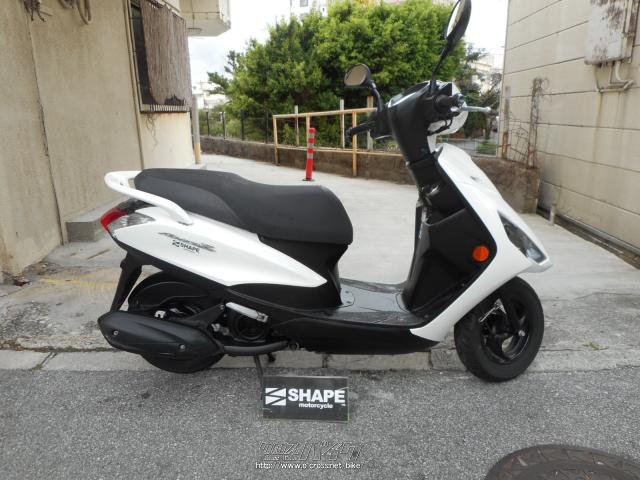 ヤマハ アクシスZ 125・パールホワイト・125cc・(有)シェイプ・6,132km