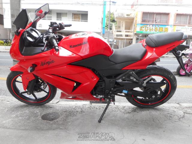 カワサキ ニンジャ250 R・赤・250cc・(有)シェイプ・8,436km・保証付