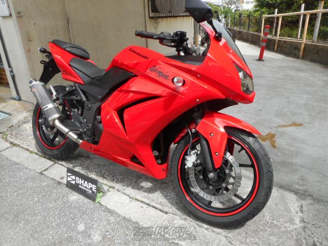 カワサキ ニンジャ250 R・赤・250cc・(有)シェイプ・8,436km
