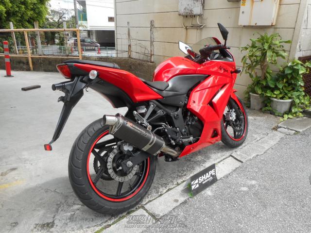 カワサキ ニンジャ250 R・赤・250cc・(有)シェイプ・8,436km