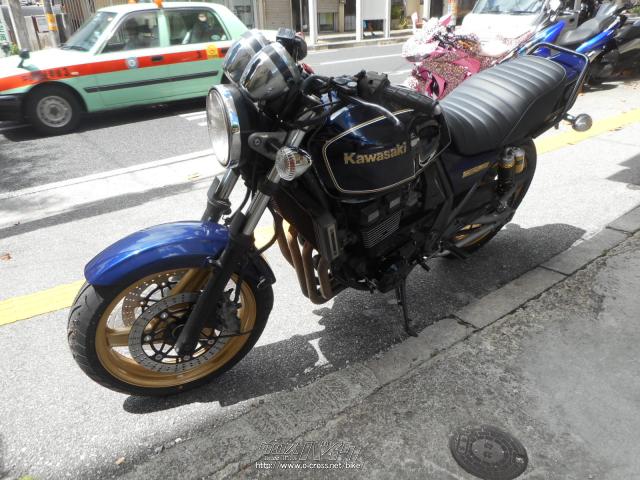 マーク X 2本 カワサキ ZRX -II 400・2004(H16)初度登録(届出)年・紺mk2カラー