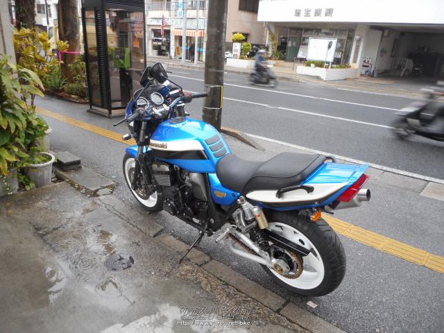 カワサキ ZRX 1100・青・1100cc・(有)シェイプ・疑義車(メーター交換の