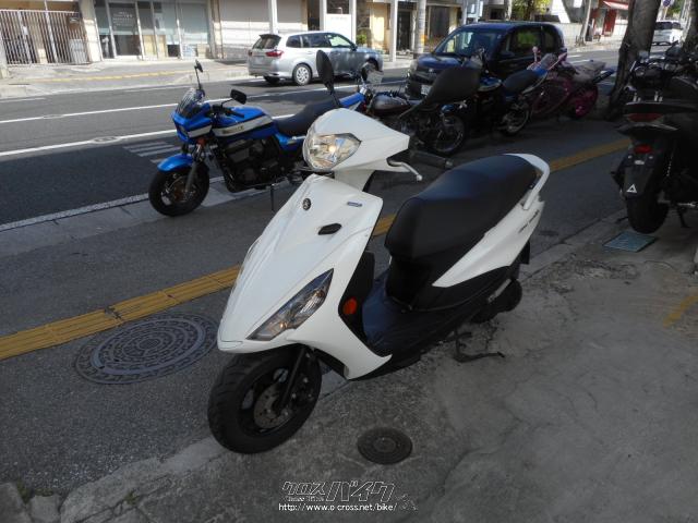 ヤマハ アクシスZ 125・白・125cc・(有)シェイプ・16,765km・保証付・6