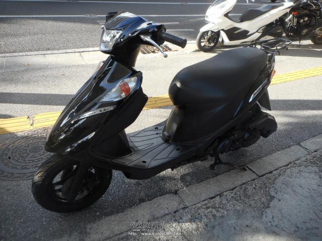 スズキ アドレスV125 G・黒・125cc・(有)シェイプ・25,848km・保証付