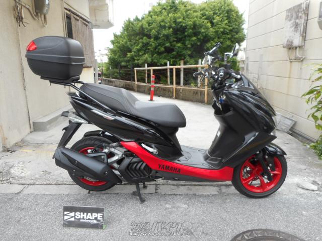 ヤマハ マジェスティS・黒赤・155cc・(有)シェイプ・11,212km・保証付