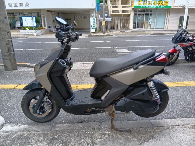 bw‘s125(内地購入) ヤマハ BW'S125・2018(H30)初度登録(届出)年・マットグレー・125cc