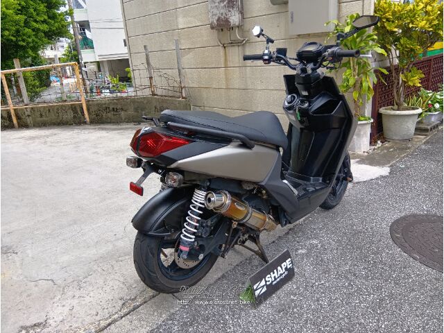 ヤマハ BW'S125・2018(H30)初度登録(届出)年・マットグレー・125cc