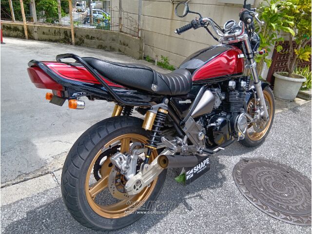 カワサキ ゼファー 400 χ・2000(H12)初度登録(届出)年・ブラックレッド