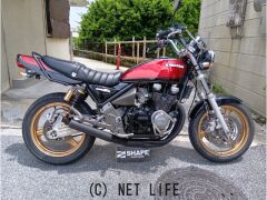 カワサキ ゼファー 400 χ・2000(H12)初度登録(届出)年・ブラックレッド