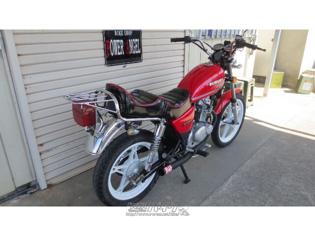 △6542△スズキ GN250E レッド NJ41A 部品取り車 愛知