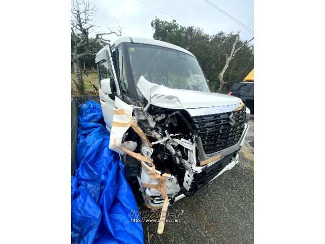 部品取車 SUZUKI スペーシアカスタム 初年度R1年式 MK53S