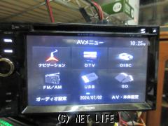 TV・カーナビ 7型ナビ/DVDビデオ/CD/AUX/ワンセグデッキ