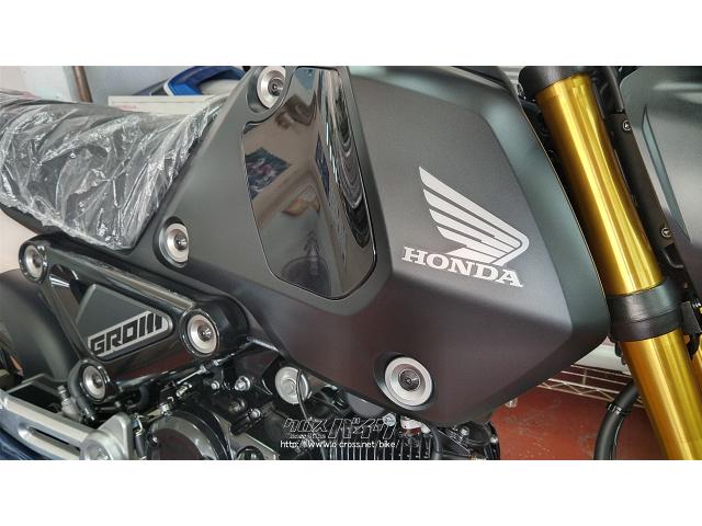 脱着が簡単なボルトオンタイプシュラウド&サイドカバーで気軽にカスタマイズ! ホンダ グロム