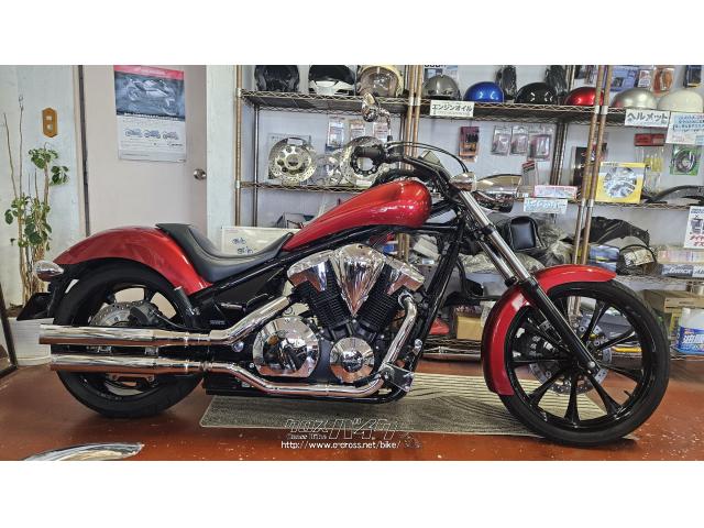ホンダ VT1300 CX 新品マフラー・2012(H24)初度登録(届出)年・レッド