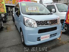 H26年式　ダイハツ ムーブ L 100600キロ　ワンオーナー ダイハツ ムーヴ L・2017(H29)年式・水色・660cc・古堅モータース（株