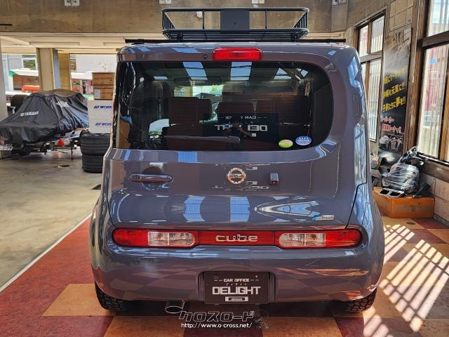 日産 キューブ 15X インディゴ+プラズマ ☆カスタム15インチホイール