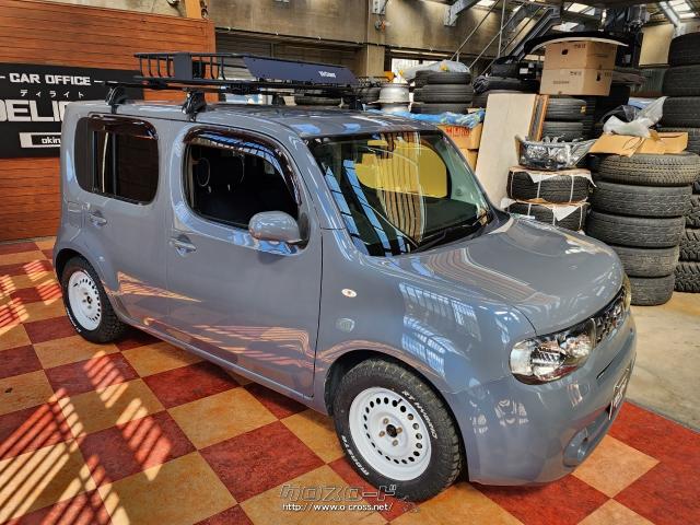 日産 キューブ 15X インディゴ+プラズマ ☆カスタム15インチホイール
