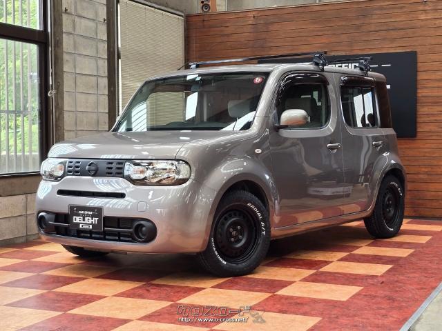 日産 キューブ 15X 新品INNOルーフベース☆新品ATタイヤ☆プッシュ
