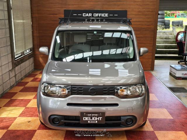 日産 キューブ 15X 新品INNOルーフベース☆新品ATタイヤ☆プッシュ