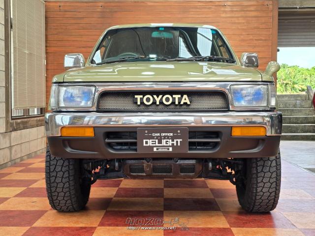 トヨタ ハイラックスサーフ SSR-X ☆グリーンオールペイント☆輸出用