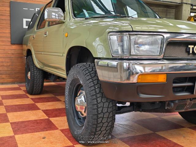 トヨタ ハイラックスサーフ SSR-X ☆グリーンオールペイント☆輸出用