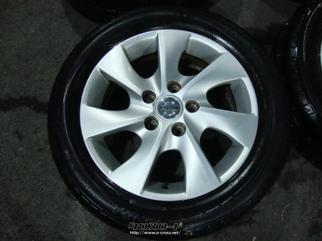 195/60/16ホイールタイヤ、セレナC26ハイウェイスター 激安 4本SET】日産 セレナ C26 ハイウェイスター 純正 [6J +45 PCD114