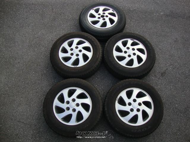 ダイハツテリオスキッド純正15インチ　スタッドレスタイヤ ホイール・タイヤ・テリオスキッド純正15インチタイヤホイール5本