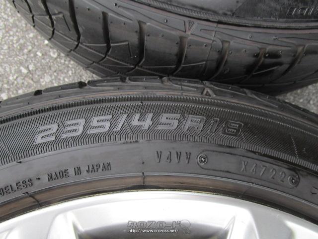 ホイール・タイヤ マークX純正18インチタイヤホイール4本セット