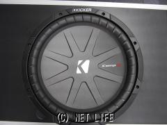 オーディオ・12インチ 1000W キッカー ウーハーボックスセット