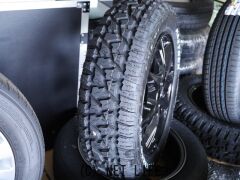 ホイール・タイヤ・14インチ 新品ブロックタイヤアルミホイール4