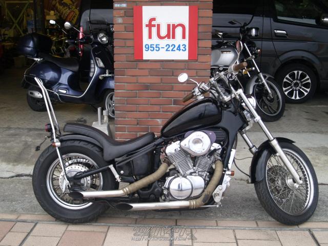 ホンダ スティード これからの季節。革ジャンが似合うスティード