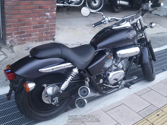 ホンダ マグナ250 内地中古!ノーマルでも迫力サウンド!希少なガンメタ ホンダ マグナ250 内地中古!ノーマルでも迫力サウンド!希少なガンメタ