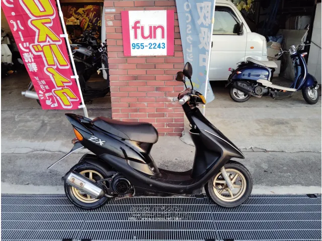 ホンダ ライブディオ 50 ZX・50cc・fun・4,076km・保証付・1ヶ月 (2025