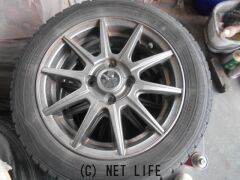 ホイール・タイヤ ☆軽自動車用14インチアルミ4本セット（中古）
