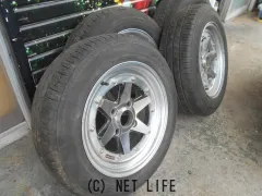 ホイール・タイヤ ロンシャン 114.3ピッチ 4穴 オフセット不明 15インチ