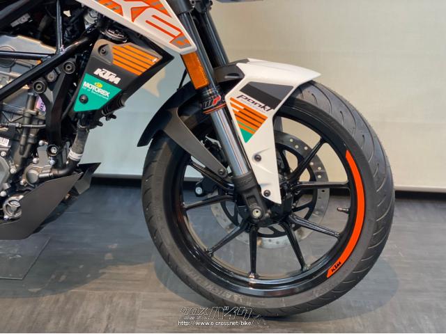 KTM 125 デューク 限定2台 デカールカスタム車・2020(R2)初度登録(届出